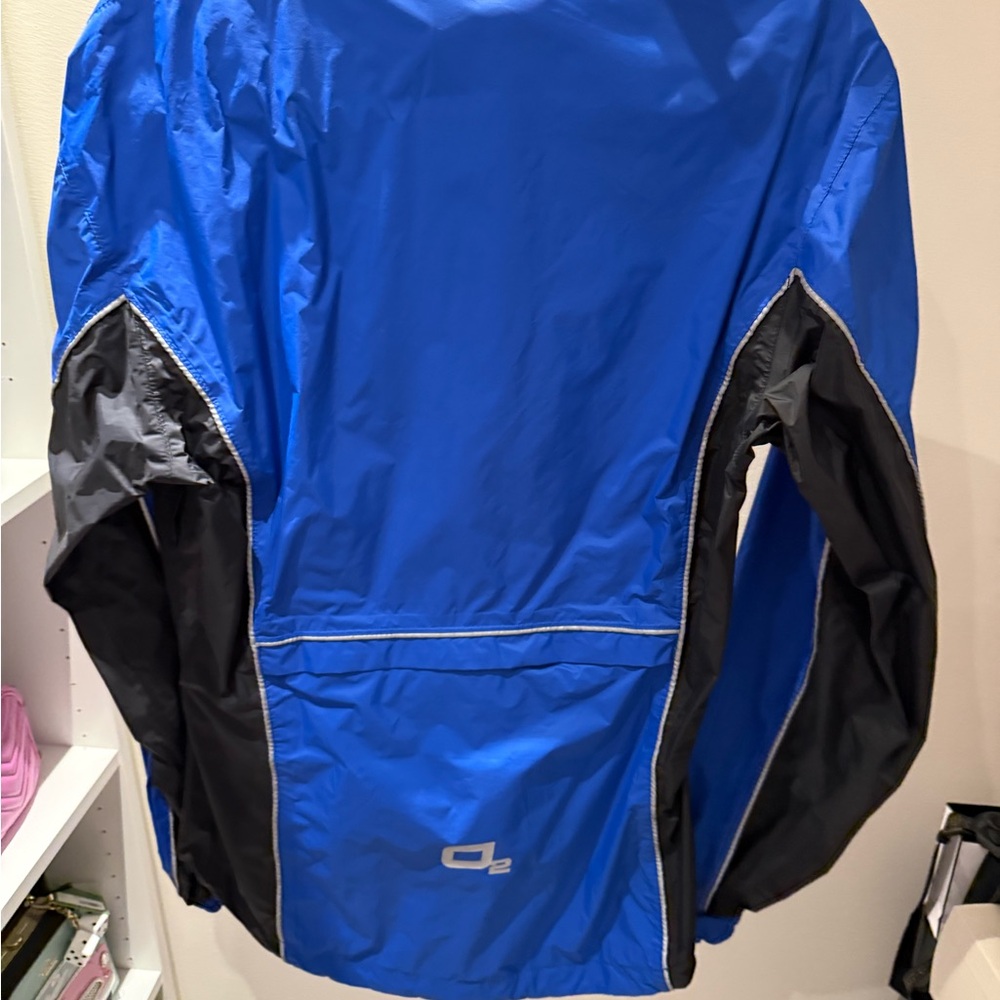 Blue and Black O2 Cycling Jacket - Picture 6 of 6